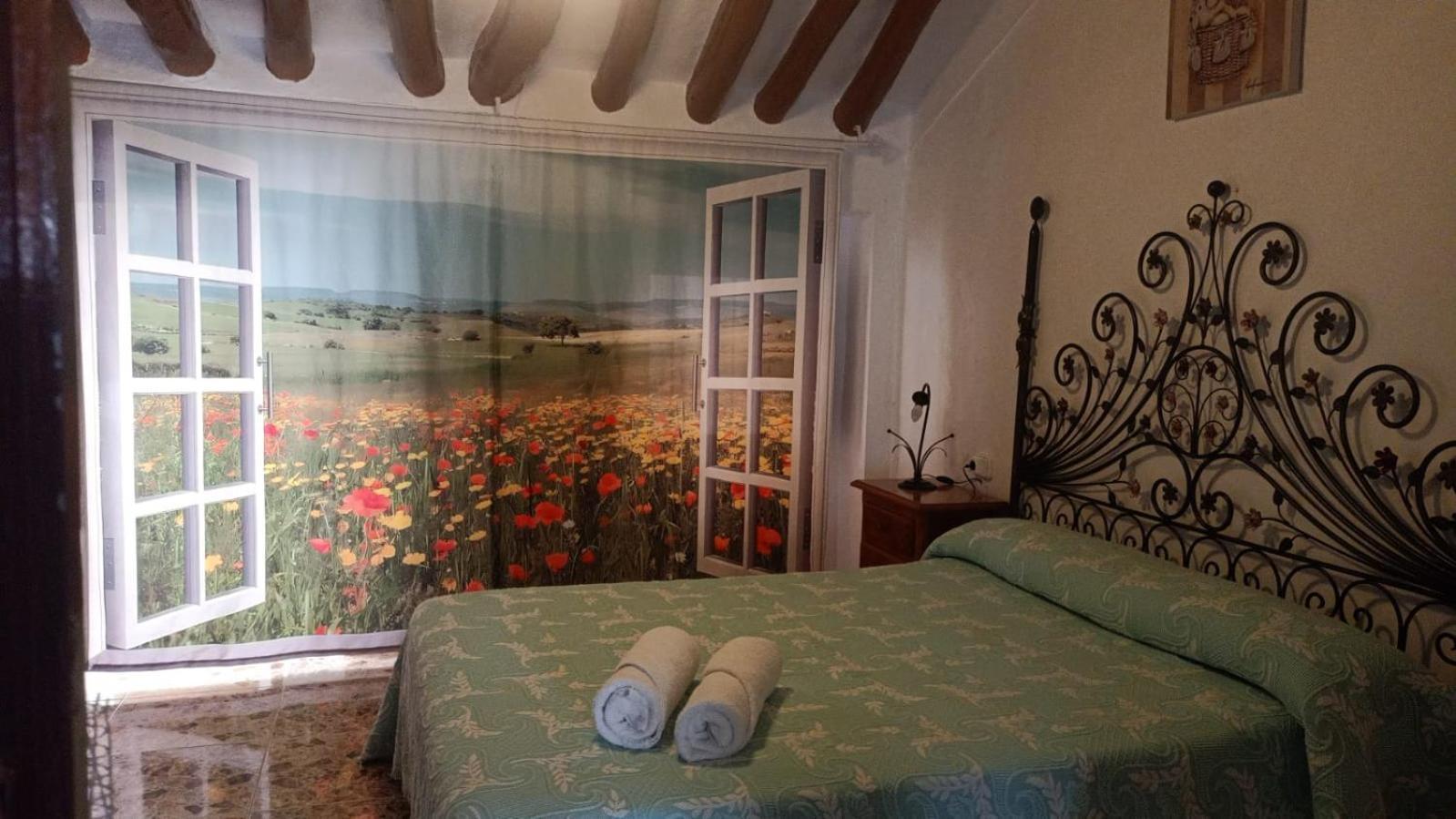 Apartamento Casa Con Vistas Al Campo Y Cocina Con Terraza Villanueva de San Juan Eksteriør billede